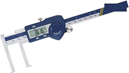 XWJSKJ 8-150 mm Digitale Binnen Groove Remklauw Roestvrijstalen Vernier Calipers Gauge Digital Meethulpmiddelen