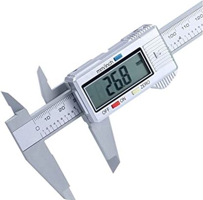 XWJSKJ 300 mm 200 elektronische digitale remklauw Lcd Plastic Vernier Caliper Lange kaak Micrometer Binnenbuit Diameter Meetwerktuigen (Color : 150mm normal)