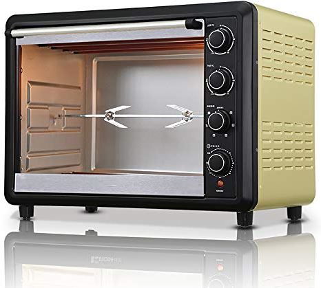 MXXHFC Pizzaoven, 60L mini-oven Luxe knoppen, eenvoudig te bedienen, onafhankelijke temperatuurregeling van de bovenste en onderste pijpen is een goede hulp voor uw keuken Bespaar tijd en moeite