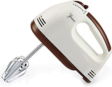 HFFKDL Huishoudelijke elektrische Whisk Hand Blender Mixer Elektrische Hand Whisk Hand Held Mixer met 7 Snelheid en Turbo Functie Vaatwasmachinebestendig