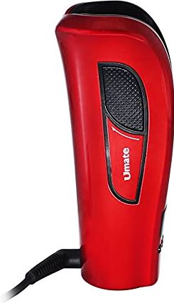 AZOPINBRE Automatisch krultang USB Opladen Draagbare Haar Curler Draadloze Curling Iron Verstelbare temperatuur en tijd Anti-Scald Bescherming/Rood (Color : Red)