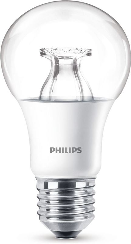 Philips 9W (60W) E27 Warme gloed, dimbare lamp