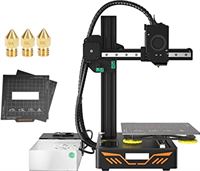 CiQ000 3D-printer KP3S 3D Printer geüpgraded DIY FDM 3D-printerset Hoge Precision Printing Touch-scherm KP3S Afdrukformaat 180 * 180 * 180 mm Afdrukken met hoge precisie (Color : KP3S 3.0 2pcs Mag)