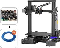 CiQ000 3D-printer 3D-printer V-slot hervat stroomuitval afdrukken maskers Kit Warmbed metalen hervattende print DIY 3D Drukmachine kit Afdrukken met hoge precisie (Color : 3XAdd Silent Board)