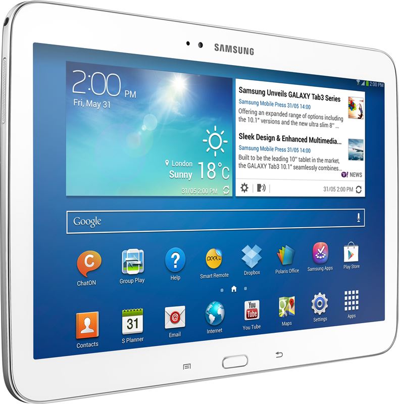 Samsung Galaxy Tab 3 10,1 / wit 16 / 4G tablet kopen? | Archief | Kieskeurig.nl | helpt kiezen