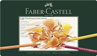 Faber-Castell 110011 Polychromos Kleurpotloden, voor Kunstenaars, Metalen Etui, 120 Stuks Verpakking