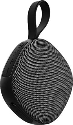 BAIGOO Portable Speaker IPX6 Waterproof Shower Speaker with Stereo and Bass Outdoor Travel Speaker Black
