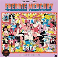 Laurence King Verlag Die Welt des Freddie Mercury. Puzzle 1000 Teile