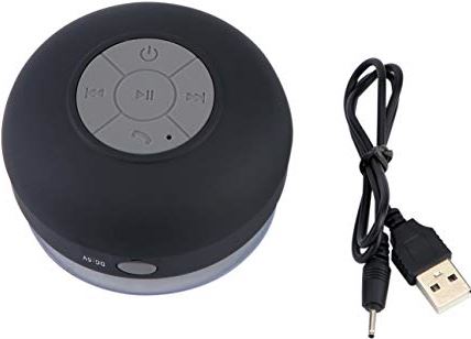 Nsdsb DBSUFV Draagbare waterdichte luidspreker Draadloze auto Handsfree Oproep ontvangen Muziek Zuigmicrofoon Mini-luidsprekerbox