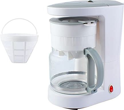 RTYUI Koffiezetapparaat Mini Elektrisch Infuus Koffiezetapparaat Huishoudelijke Semi-Automatische Brouwen Thee Pot Amerikaanse Koffiezetapparaat Espresso Espresso Machine