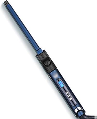 BBFQL Kapsalon speciale krultang elektrische krultang textuur strijkijzer permanent en pluizige styling kleine krultang (Color : Blue, S : 36 * 1.3cm)