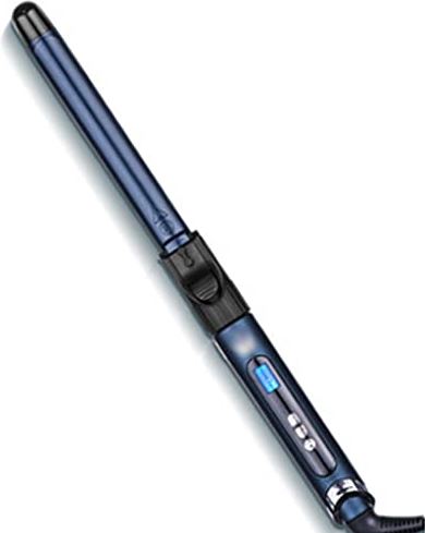 BBFQL Kapsalon speciale krultang elektrische krultang textuur strijkijzer permanent en pluizige styling kleine krultang (Color : Blue, S : 36 * 2.2cm)