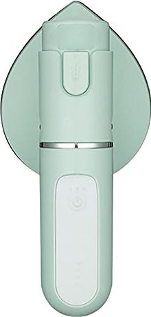 BCLLYK Handstomer Multifunctionele draadloze strijkmachine Haartrimmer Handheld draagbare USB-oplader Handheld kledingstomer (kleur: roze, afmeting: 18,4x9,6x8,8cm) (groen groen)