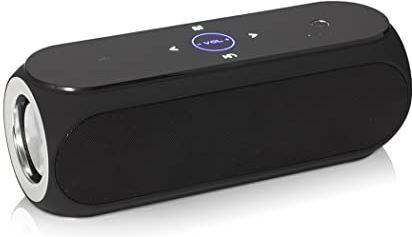 FIFAYYUIO Draadloze Bluetooth-luidspreker, Touch Card Audio-subwoofer, Dual Outdoor-luidspreker Waterdichte NFC Draagbare krachtige subwoofer, Home Audio Master,zwart