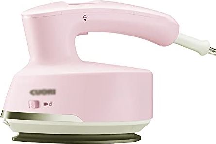 BCLLYK Handstomer Handbediende kledingstomer Reisslaapzaal Elektrisch strijkijzer Kleine draagbare stoomborstel Handbediende kledingstomer (kleur: groen, afmeting: 12,9 x 7,2 cm) (roze roze)