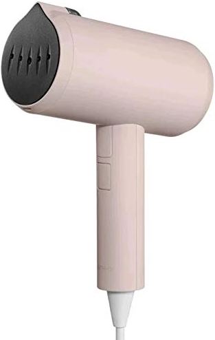 BCLLYK Kledingstomer Handheld Verticaal en horizontaal Stoom 40s Snelle opwarming Droog en nat dubbel heet voor thuis en op reis Groen (roze roze)