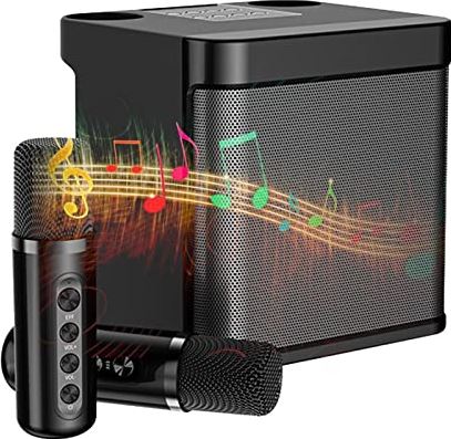 RUMUI Draadloze karaoke-machine - karaoke-luidsprekersysteem | outdoor karaoke-machine voor volwassenen, meerdere geluidsveldeffecten