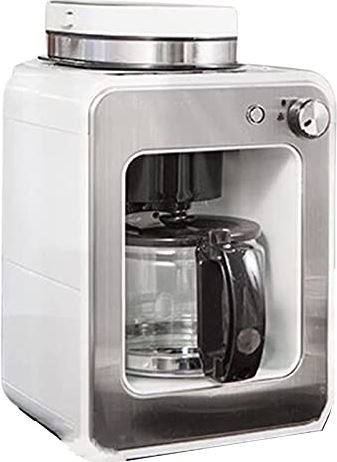 Starfisher Volautomatische koffiemachine, desktopkoffiemachine die 30 minuten warm kan blijven, met geïntegreerde bonenmolen