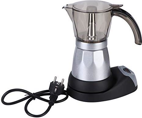 Sazao Koffiezetapparaat, Elektrische koffiekan, Niet-geleidende materialen, Huishoudelijke benodigdheden, voor Elektrisch Kaffeekann Elektrisch Kaffeemaschin(Zilver)