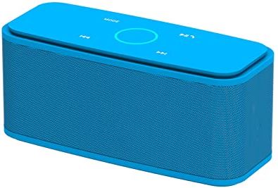 CCHLQLZ Loudbox Bluetooth-luidspreker, draagbare draadloze Bluetooth 4.0-aanraakluidsprekers met 12 W HD-geluid en krachtige bas, handsfree voor telefoon, tablet, tv, cadeau-ideeën,Blauw