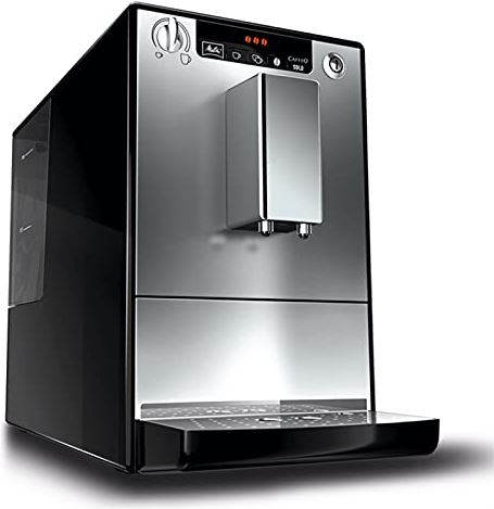 Starfisher Espressomachine, volautomatisch koffiezetapparaat, molen, koffiezetapparaat Geavanceerd latte-systeem en heetwateruitloop (zilver)