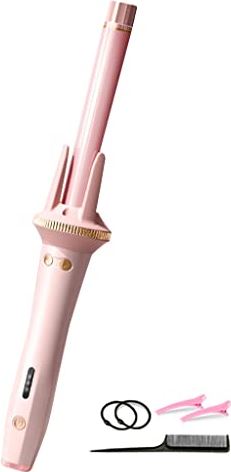 BBFQL Volautomatische krultang elektrische krultang krultang met grote golf langdurig krulhaar lui krulhaar (Color : Pink)