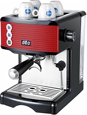 RTYUI Espressomachine, Professionele Huishoudelijke Semi-Automatische Koffiemachine, 9-15 Bar, Voor Het Opschuimen Van Melk En Het Bereiden Van Warme Dranken, Voor Woonkamer, Hotel, Café