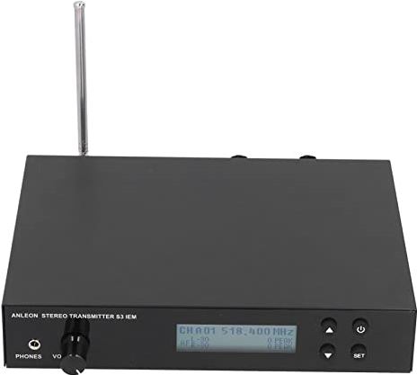 Fudax Draadloos oordopjes-monitorsysteem, eenvoudig volume Duurzame metalen schaal Draadloze oordopjes Audiomonitors voor band(#2)