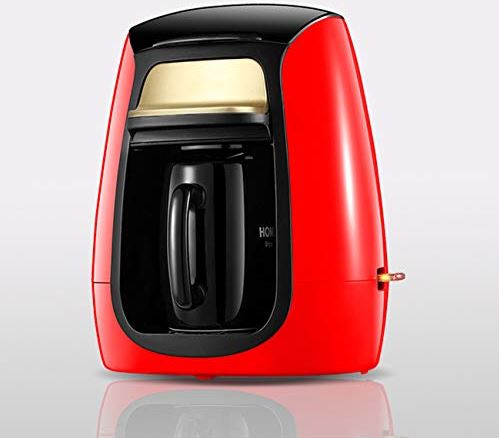 ZHJFDJ ZIRUIGONG Amerikaanse koffiezetapparaat, koffiepot, mini-single cup, huishoudelijke vers gemalen klein automatisch druppeltype, met automatische uitschakelfunctie, geschikt for thuisgebruik, geschenke