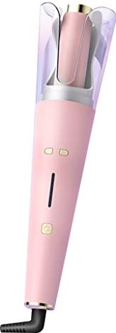 BBFQL Volautomatische krultang krultang met grote golf krultang met negatieve ionen elektrische roterende krultang lui artefact (Color : Pink, S : 27.5 * 7cm)