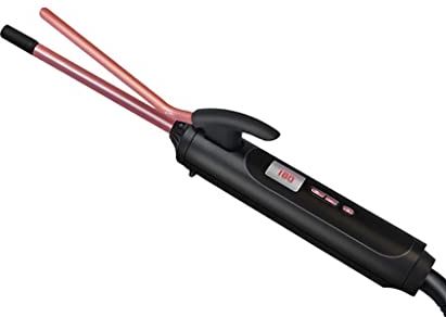 HKO Digitale automatische krultang,0,35/1 inch kleine krultang,keramische vathaar dunne strijkijzers Roterende krulgolf (Color : 9mm)