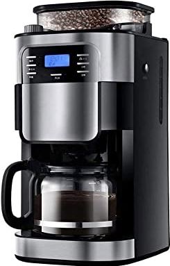 JHBNOIUKJS Espressomachine, Barista-stijl koffiezetapparaat met ingebouwde molen en melkfolie Ideaal for cappuccinos & lattes