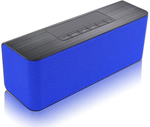 CHYSP Bluetooth-luidspreker Draagbare draadloze luidspreker High-definition dubbele luidsprekers met microfoon TF-kaart Luidsprekers MP3-speler (Kleur: D)