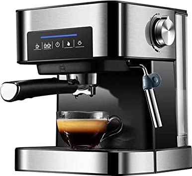 JHBNOIUKJS 850W Espresso 20 Bar Pomp Druk, Expresso Koffiezetapparaat met Melk Frother Steam Wand, Espresso en Cappuccino Maker, 1.6L Watertank