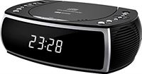 SILVA SCHNEIDER CCD 16 zwart FM radio wekker luidspreker horloge radio USB zwart, 28/10/18