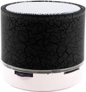 Mobii ROCK NEON Mini LED Bluetooth Speaker - Zwart