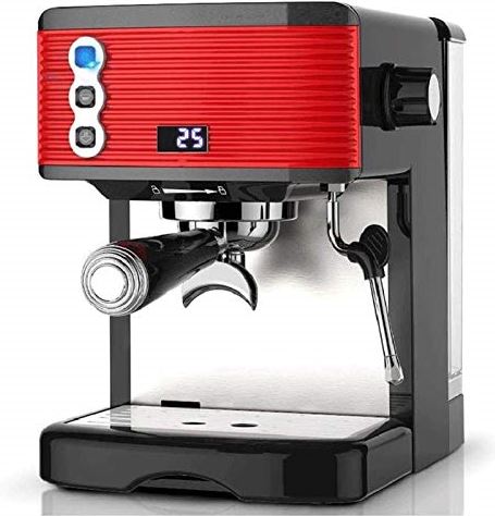 BOBRING Volautomatische koffiemachine Koffiezetapparaat Thuis automatische koffiemolen Kleine roestvrijstalen espressomachine Office Stoomkoffiemachine Commerciële koffiemachine
