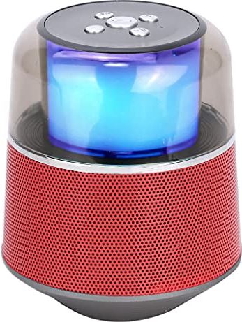 SCDMY N/A Kleine Bluetooth-luidspreker Lichte draagbare luidsprekers Bas-stereoluidspreker Buitenklankkast (Color : Red)