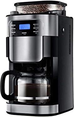 BOBRING Single Serve Koffiezetapparaat Brouwen en schuimen voor Cappuccino en Latte Volautomatische koffiemachine Kleine huishoudelijke koffiemachine Commerciële slijpmachine Intelligent kokende koffiemachine