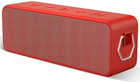 SCDMY N/A Bluetooth speaker kleine overgewicht subwoofer draagbare draadloze kleine audio thuis auto groot volume (Color : Red)