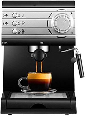 BOBRING Digitale superautomatische espressomachine met cappuccino-functie Volautomatische koffiemachine Mini-koffiezetapparaat, semi-automatische koffiemachine voor thuis, multifunctionele melkmachine