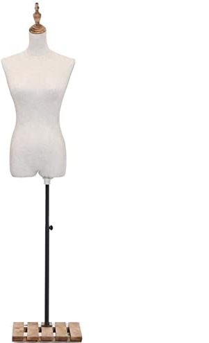 ROSG Pinnable Mannequin Body Torso Professional Female Mannequin Dressmakers Dummies Fashion Students Display BustJewelry Display Stand