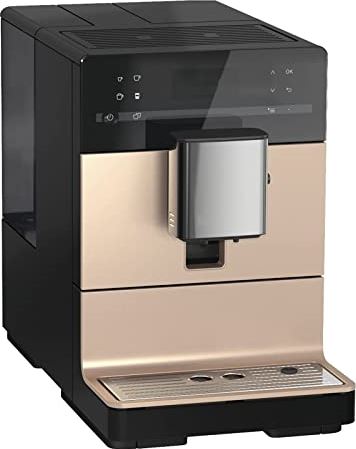 BOBRING Automatisch koffiezetapparaat, Silence Espressomachine Combo met Grinder en Melkopschuimer voor Espresso, Latte, Machiato en Cappuccino