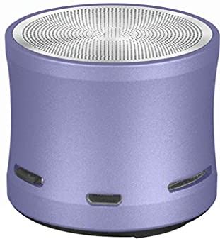 SCDMY N/A Bluetooth-luidspreker High-Def Sound Remote Shutter-Take TF-kaartspeler Draadloze metalen draagbare luidspreker (Color : Blue)