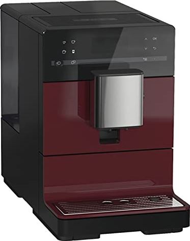 BOBRING Automatische Smart Coffee Maker, Espresso Machine Combo met Silence Grinder en Melkopschuimer voor Espresso, Latte, Machiato en Cappuccino (Kleur: Rood) (Rood)