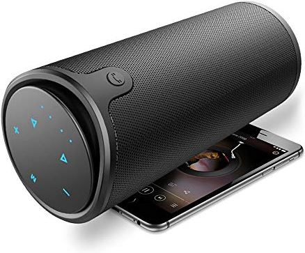 SCDMY N/A 3D Stereo Bluetooth Speaker draadloze subwoofer Column Portable Touch Control AUX TF Card Playback Handsfree met microfoon (Color : A)