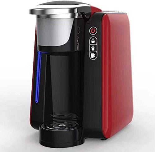 FHKBB Koffiezetapparaat, K-Cup Capsule Koffiezetapparaat 3 Bar Automatisch Koffiezetapparaat Grote Kop Automatische Melkthee Warme Drankmachine Commerciële Alles-in-een Machine (Kleur: R