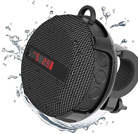 VDFSVDGHVHJ Portable Bluetooth Speaker for Motorcycle Wireless Bicycle Speaker with Loud Sound Bluetooth 5.0 IP65 Waterproof Outdoor Speaker for Sport Beach Hiking Camping