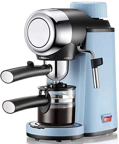 BOBRING Volautomatische koffiemachine Koffiezetapparaat Thuis semi-automatische koffiemachine Mini stoomkoffiemachine Commerciële multifunctionele koffiemachine (afmetingen: 25,9 * 14,8 * 30,9 cm)
