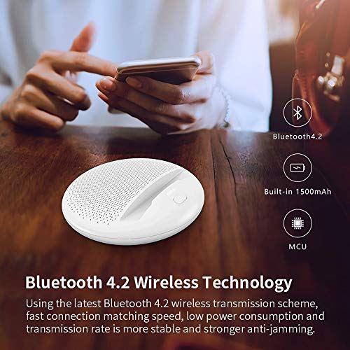 SCDMY N/A Bluetooth Speaker Wireless Portable Stereo Mini Bluetooth 4.2 Holder Speakers for mobiele telefoon (Color : B)